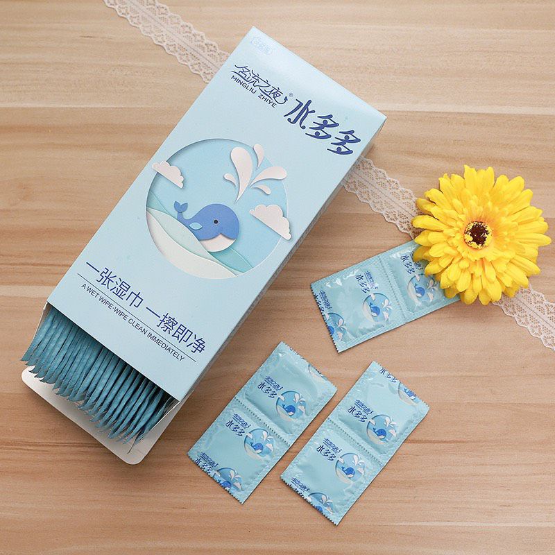Bao cao su nội địa Trung quốc, bao cao su cá heo siêu mỏng góic nước hộp 100cái