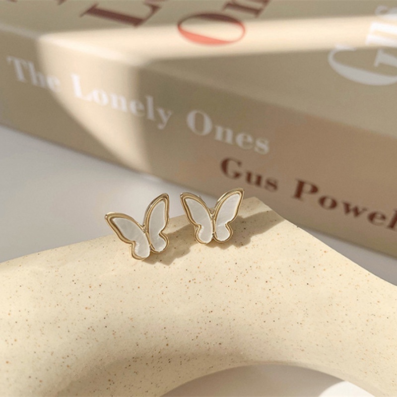 (MớI) Bông Tai HìNh BướM ĐíNh Đá Xinh XắN