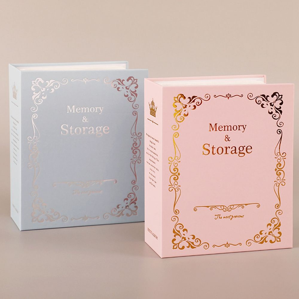Album ảnh 100 ngăn 6 inch DIY phong cách cổ điển dành cho trẻ em