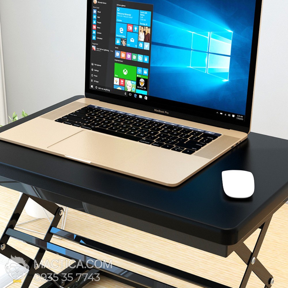 Giá Đỡ Nâng Cao Bàn Làm Việc Đứng Cho Laptop - 3 Mức Độ Cao