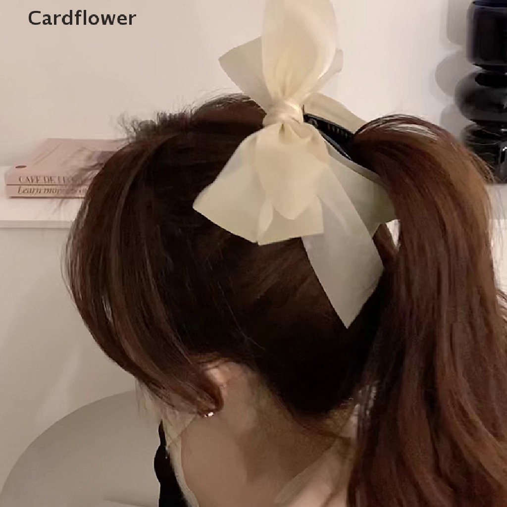 1 Kẹp Tóc Đuôi Ngựa Hình Nơ Phong Cách Hàn Quốc 2022