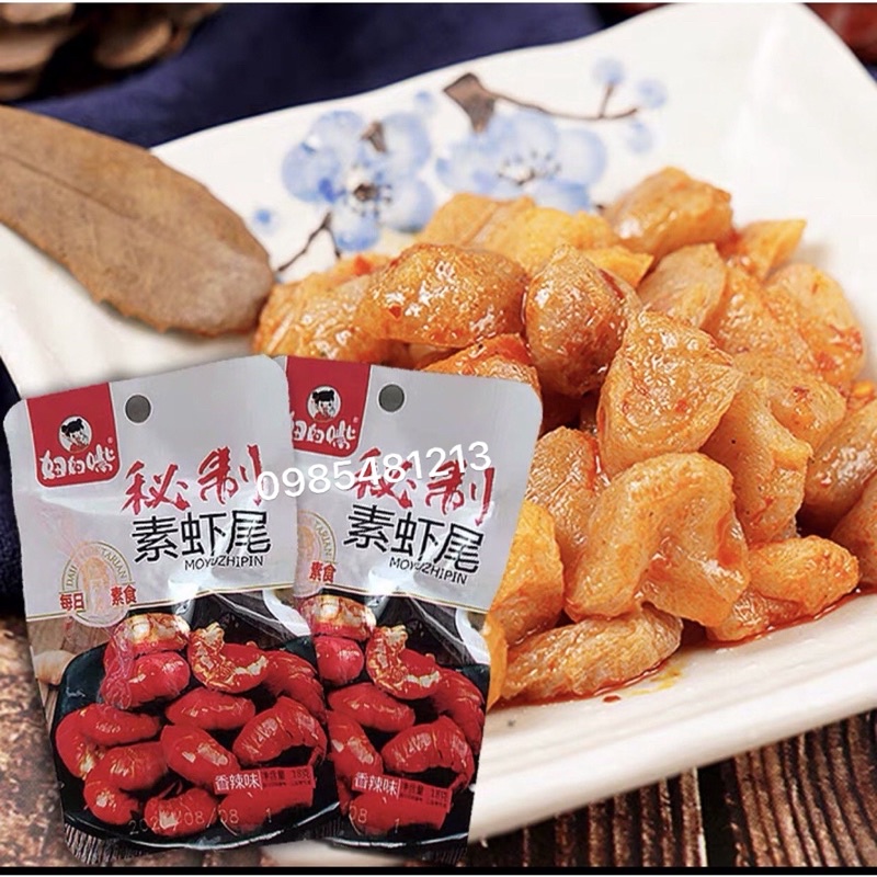 Lẻ 1 Gói 18gr Tôm Hùm Đất Chay Cay Tẩm Vị Ăn Liền Tứ Xuyên