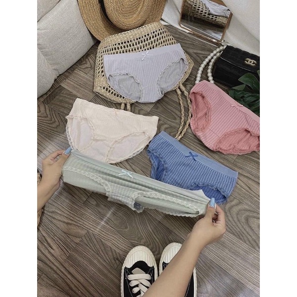 Quần Lót Nữ Cotton Co Giãn (Hàng nhập)