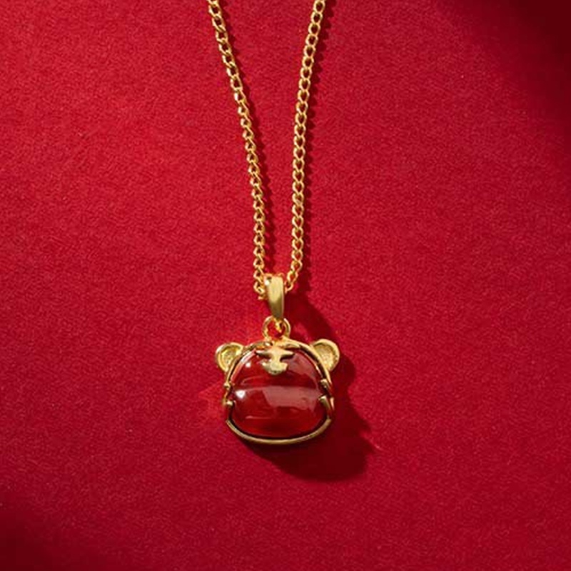 Vòng cổ Mã Não Đỏ Mới Cho Nữ