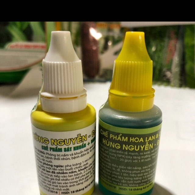 Combo 2 lọ chế phẩm Hùng Nguyễn và sát khuẩn Hùng nguyễn