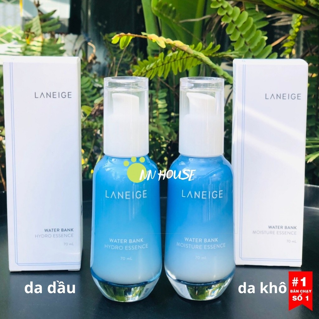Tinh chất dưỡng da Laneige Water Bank Essence dưỡng ẩm, cấp nước, tái tạo da, cấp ẩm, kiềm dầu, dưỡng da mặt - NN HOUSE