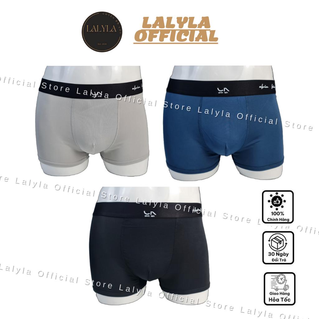 Quần sịp đùi nam cao cấp, Quần lót Boxer nam Chữ Viền Cạp Chất Thun Lạnh Co Giãn 4 Chiều Phong Cách Nam Tính  LL37