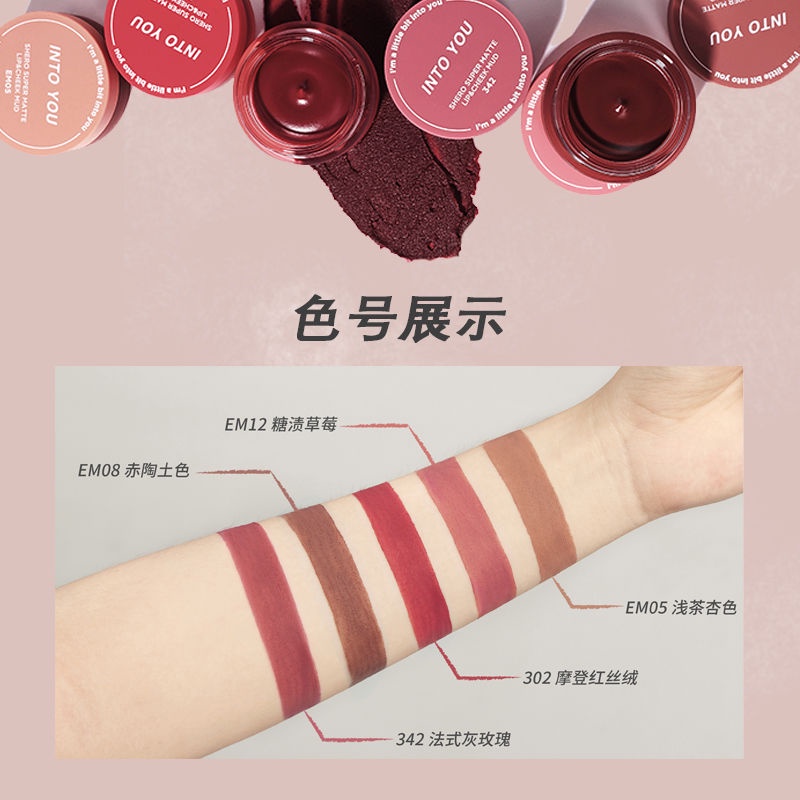 Into you Son Kem Lì Nhiều Màu Sắc Thời Trang son bùn 342 em08