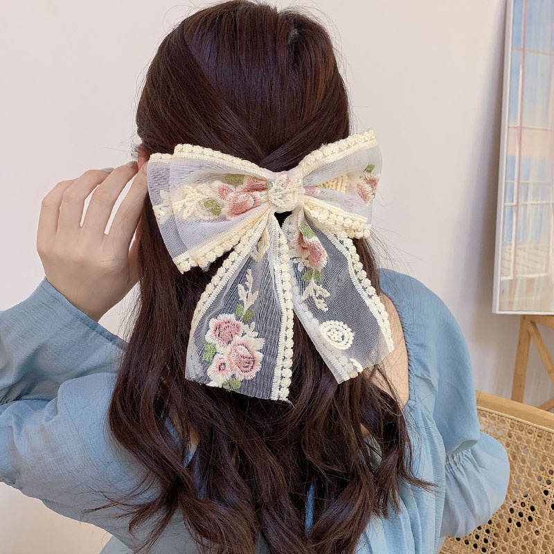 Kẹp Tóc Nơ Thời Trang Hàn Quốc Cho Nữ