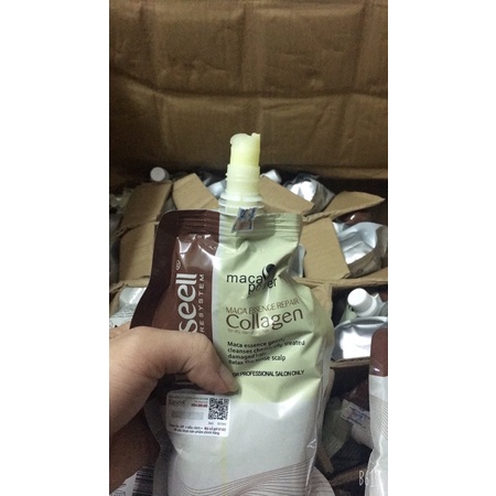 Kem ủ tóc Karseell Maca Colagen Phục Hồi Tóc Hư Tổn Hấp Mượt Bổ Xung Colagen Dung Tích 500ml Siêu Thơm