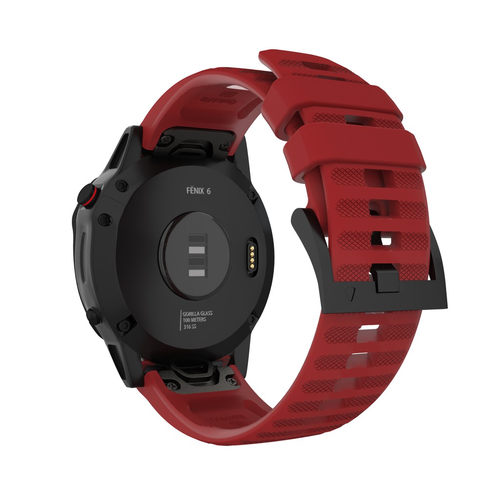 Dây Đeo Thay Thế Bằng Silicone Cho Đồng Hồ Thông Minh Garmin Fenix 6/fenix 5 Plus/Forerunner 935/945 22mm