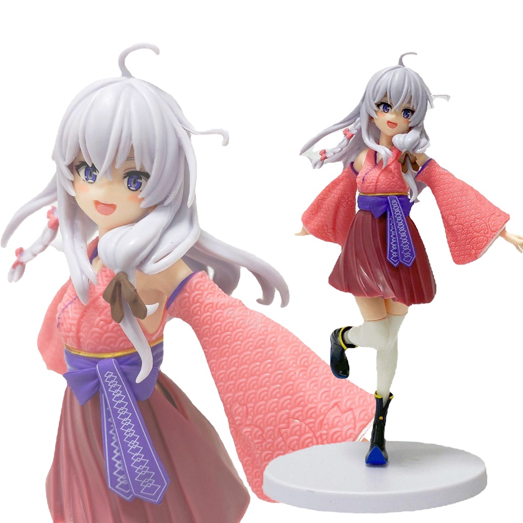 Đồ trang trí Nhân Vật Elaina Hoạt Hình The Journey of Elaina 20cm