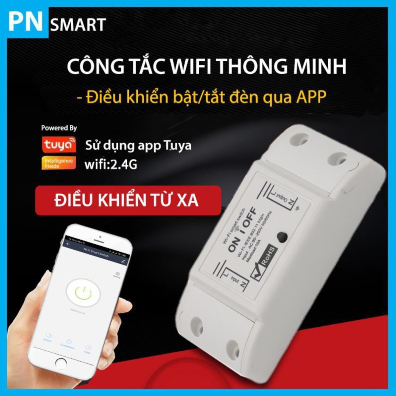 Công tắc thông minh điều khiển từ xa qua wifi 3G/4G Smart Switch - BẢN TIẾNG VIỆT MỚI NHẤT 2020