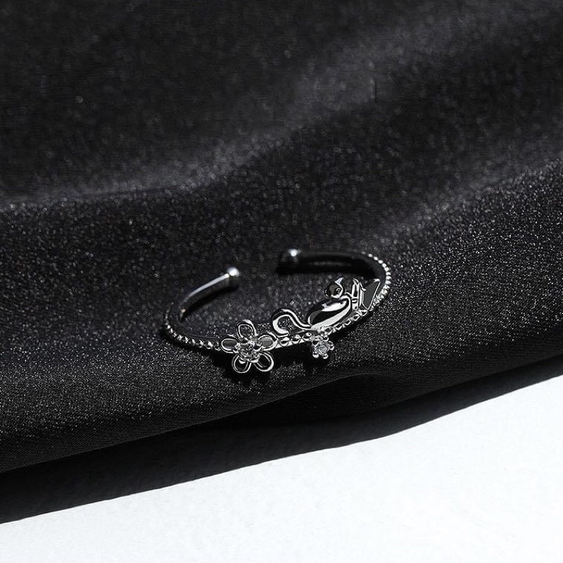 Nhẫn nữ bạc ta free size sáng bóng , giá rẻ - Vàng Bạc Khải Khải