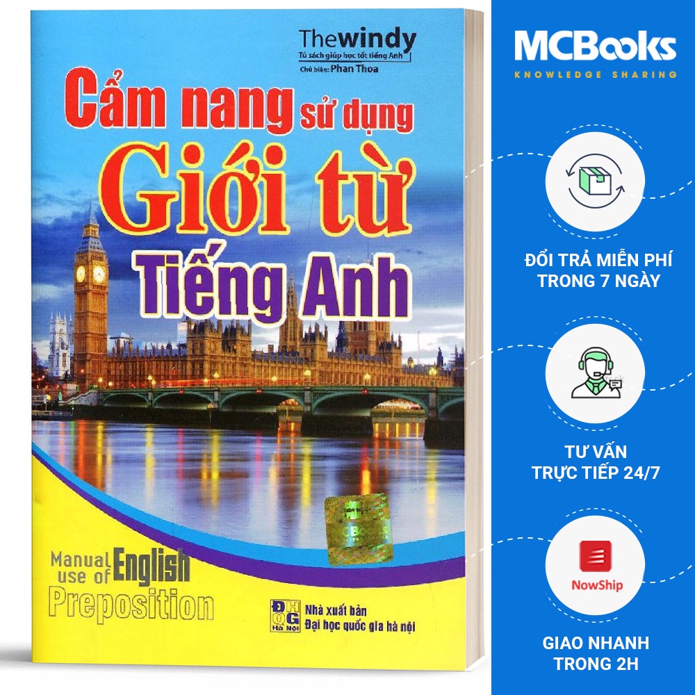 Sách - Cẩm nang sử dụng giới từ tiếng anh