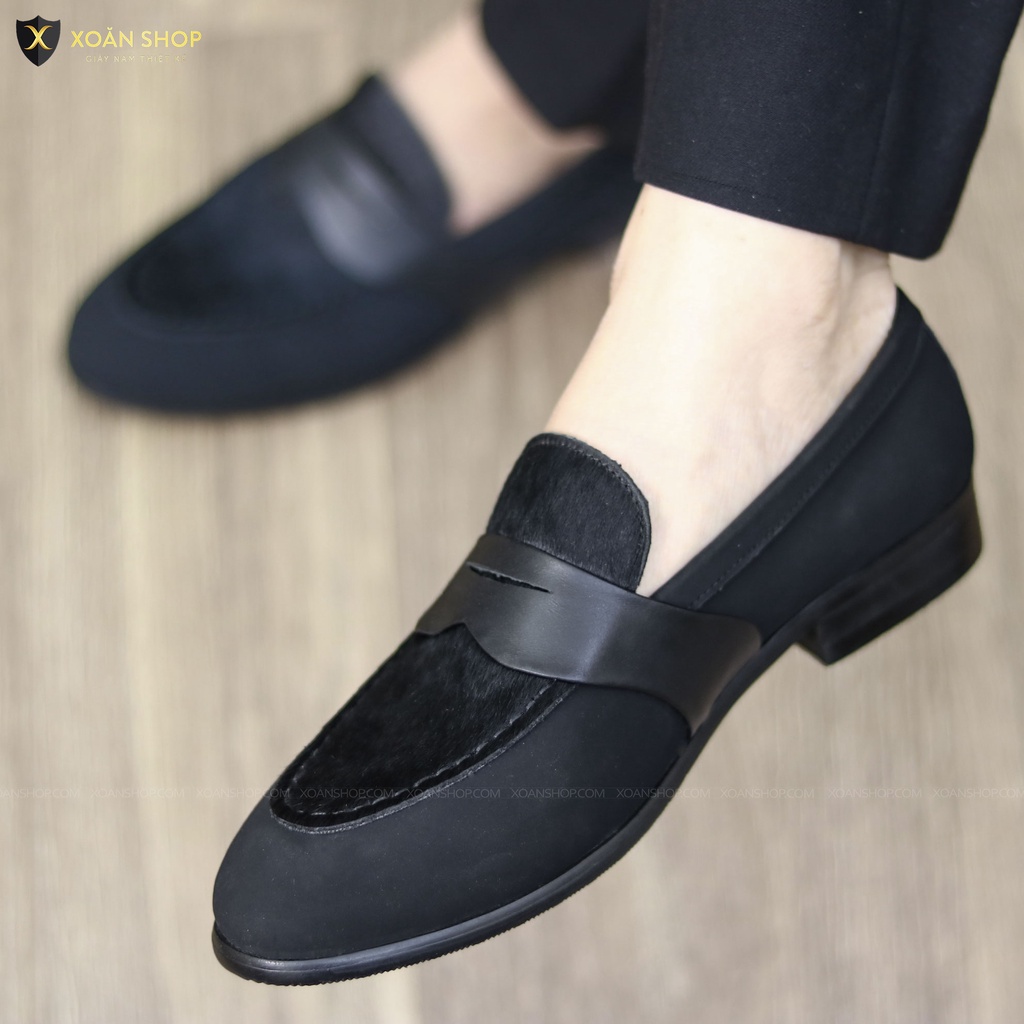 Giày loafer nam cao cấp phong cách Hàn quốc X137