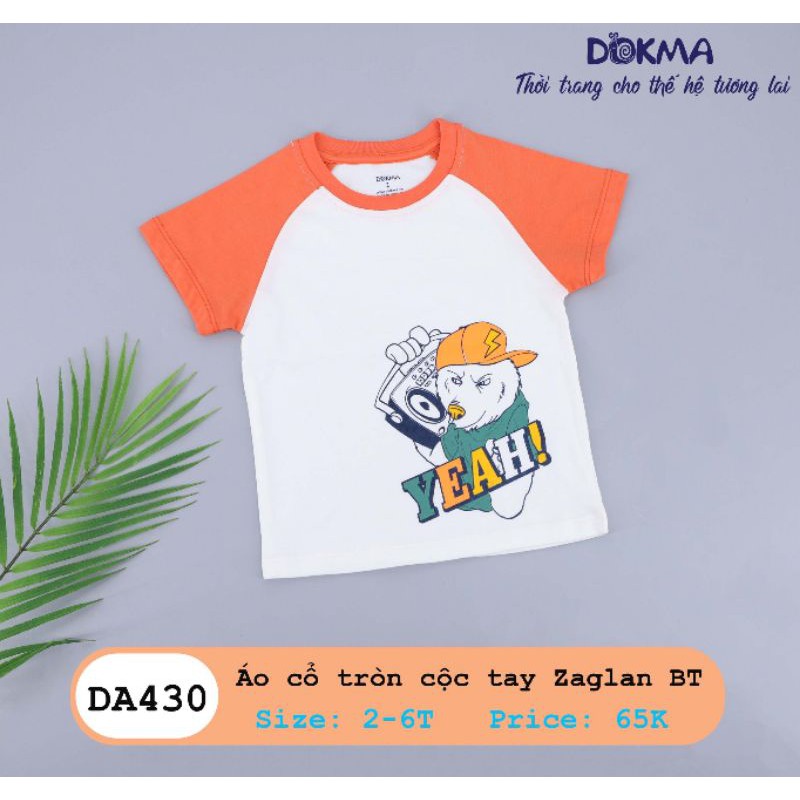 [Dokma] Áo cổ tròn cộc tay zaglan BT