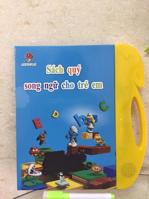 Bảng nói điện tử song ngữ Anh _Việt cho bé (ảnh&clip thật )