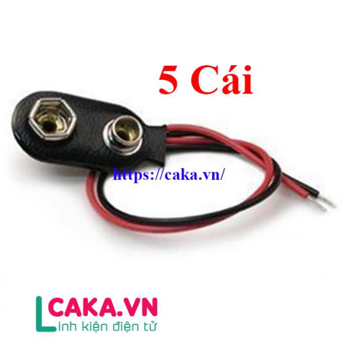 5 Đế Pin 9V da ❤️freeship❤️