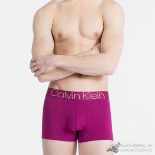[AUT.] Quần lót nam Calvin Klein NB1565 Evolution Cotton Trunk Magenta