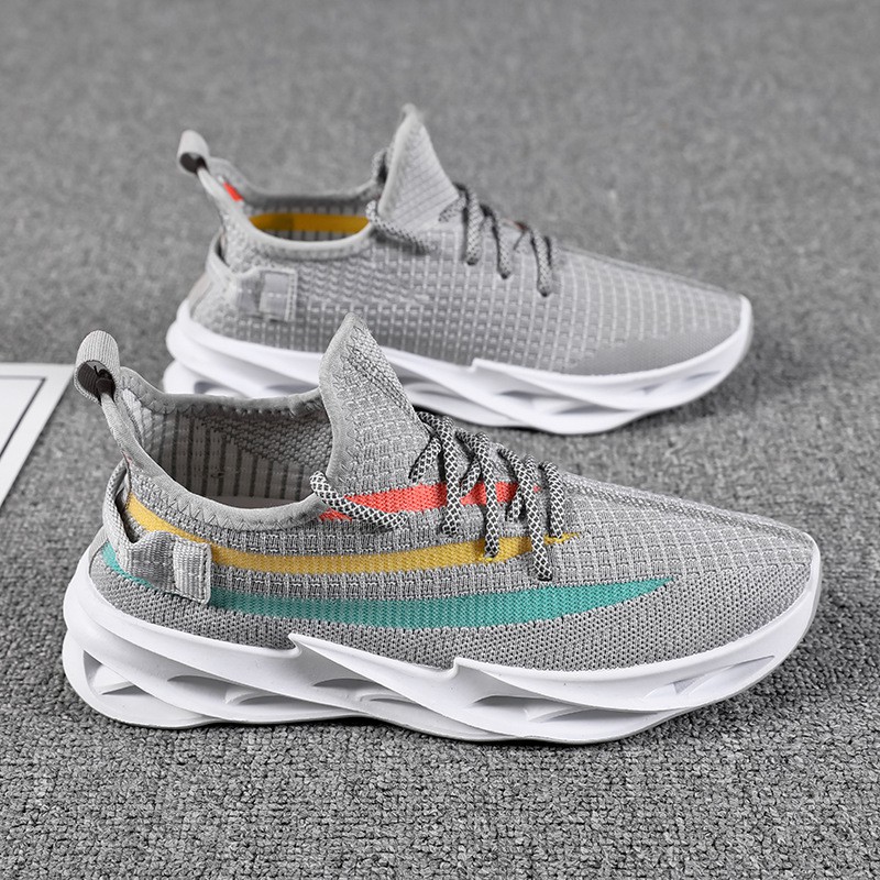 Giày Thể Thao Hai Màu Thoáng Khí Thời Trang Mùa Hè Cho Nam 2021 | BigBuy360 - bigbuy360.vn