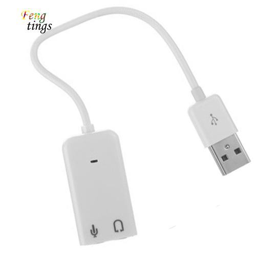 Dây cáp kết nối âm thanh USB 2.0 3D Virtual 7.1 cho PC
