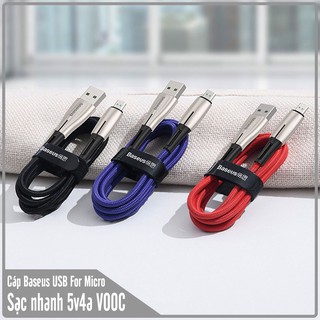 Cáp sạc nhanh Baseus cổng USB For Micro - Công nghệ sạc nhanh VOOC