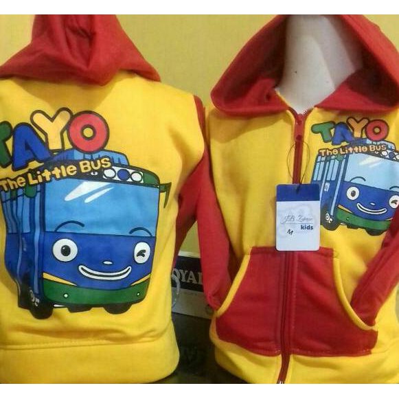 ✧Bán Chạy Nhất✧ Áo Khoác Nhân Vật Trẻ Em (tayo, tobot, littlepony, Cá Mập, doraemon)