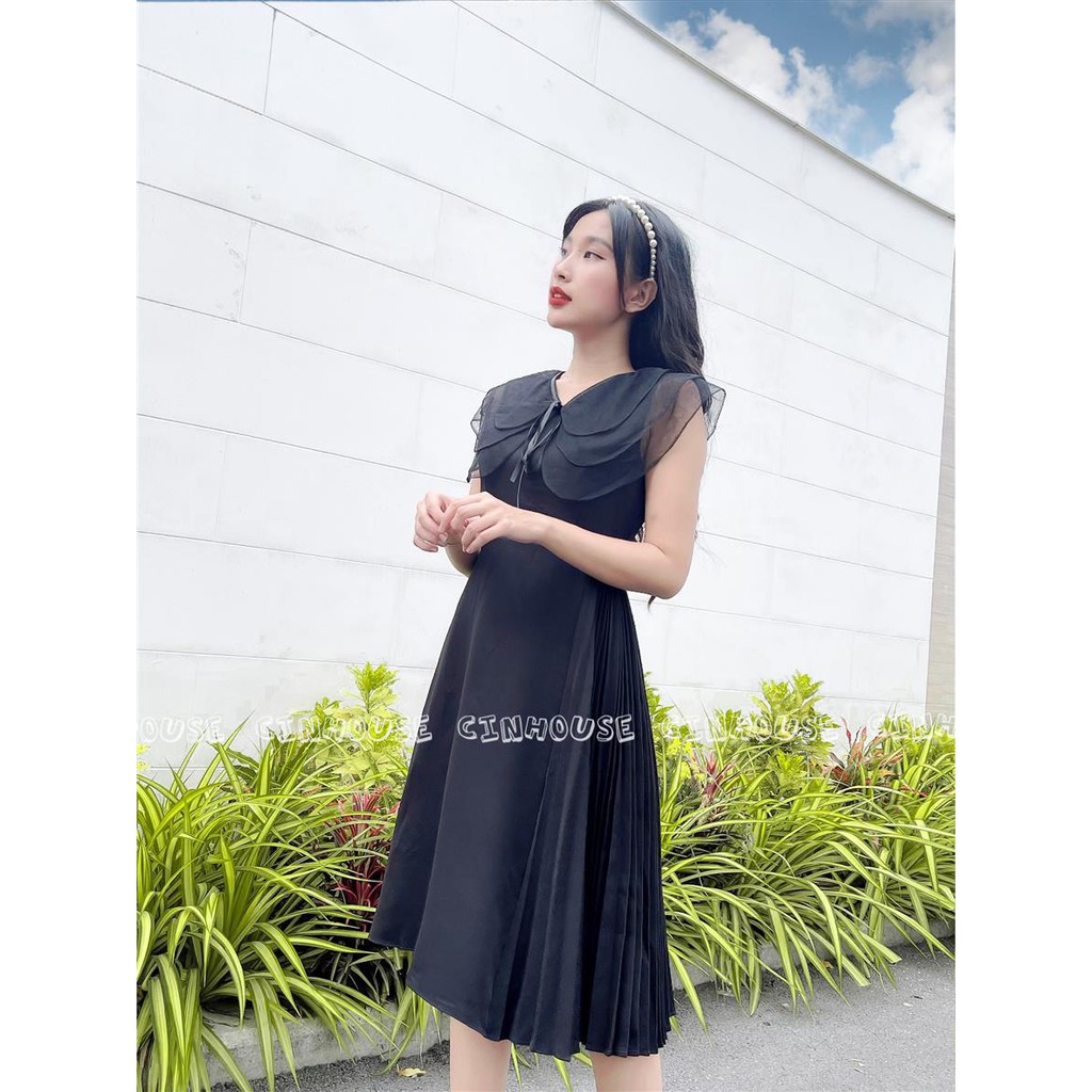 Đầm thiết kế Kasa 0902 dập ly sang trọng Cin House