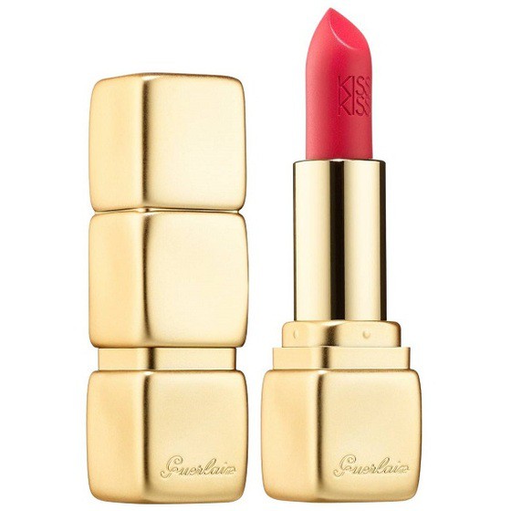 Son Guerlain Kiss Kiss Matte màu M376 Daring Pink-Chính hãng Pháp