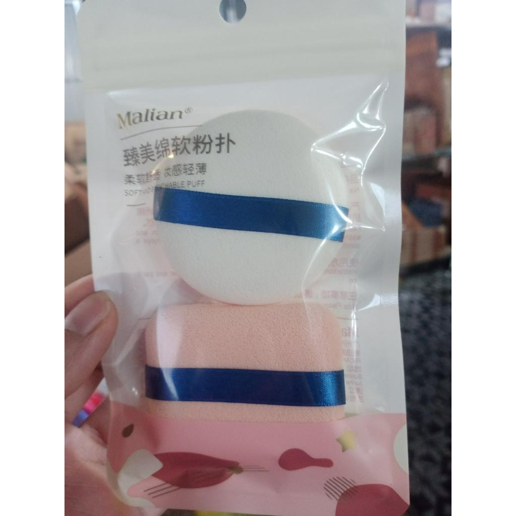 set 2 túi bông mút malian