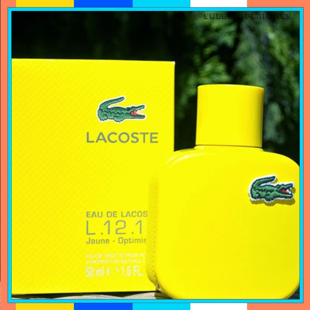 [𝑺𝒘𝒆𝒆𝒕𝒊𝒆] Mẫu thử nước hoa Lacoste Eau de Lacoste L12.12 Jaune Yellow