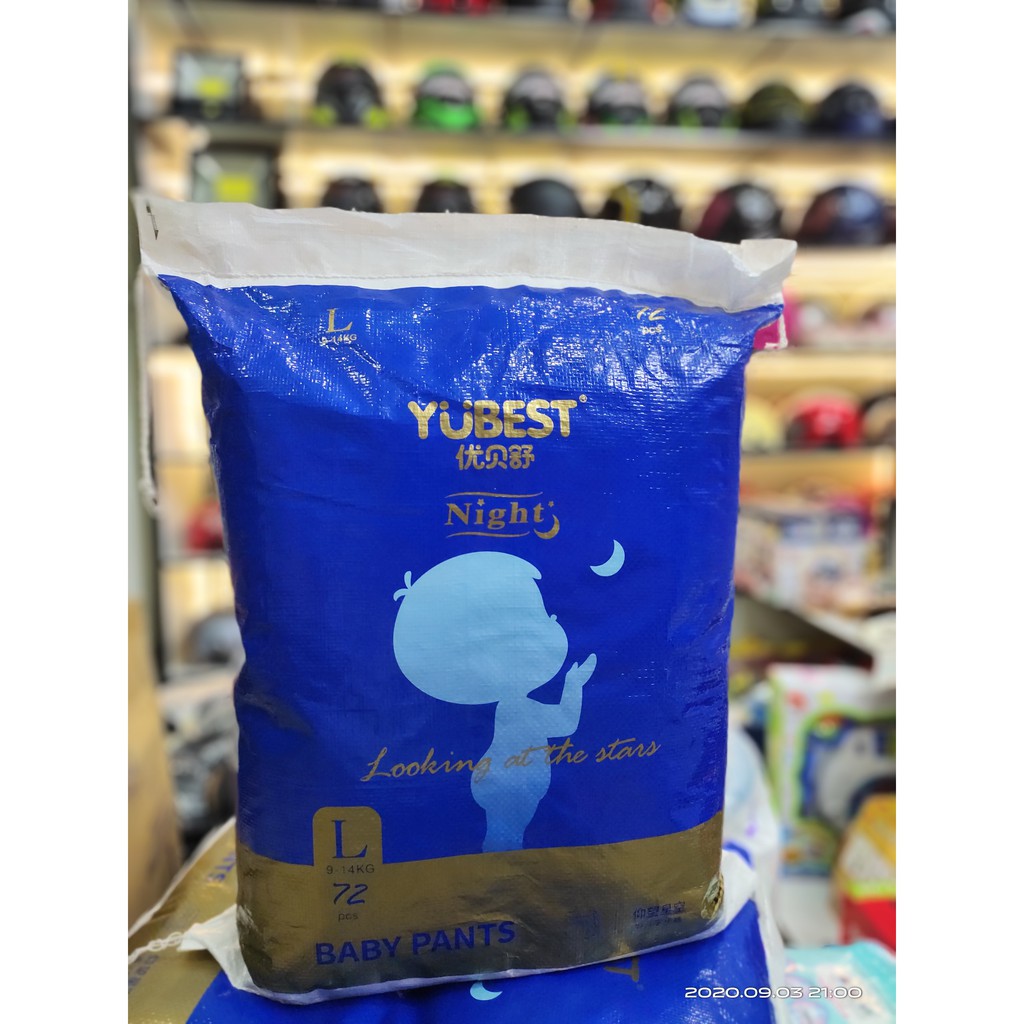 Bỉm YUBEST Gold / Night / Angel / Natural / Core quần/dán S132, S90, M108, M84, L96, L78