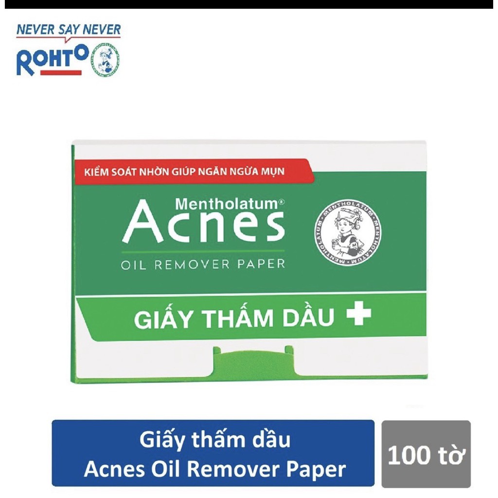 Giấy Thấm Dầu Mentholatum Acnes Oil Remover