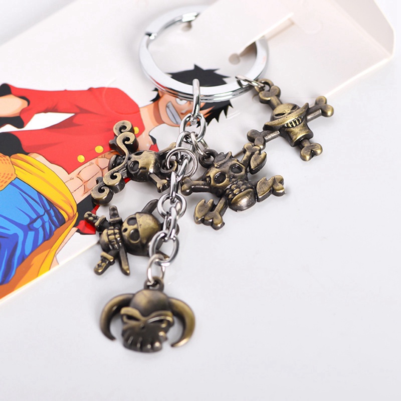 1 Móc Khóa Hình Đầu Lâu One Piece