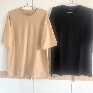 ComBo Áo thun Oversize và quần Short Kaki All Black