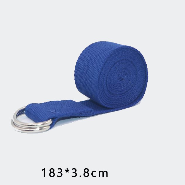 Dây tập Yoga Cotton loại tốt giá rẻ 1m8 x3,8cm (Yoga Strap)