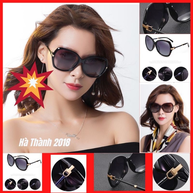 Kính râm nữ, chống tia UV400, chống lóa Polarized, thiết kế thời trang, dành cho phái đẹp,