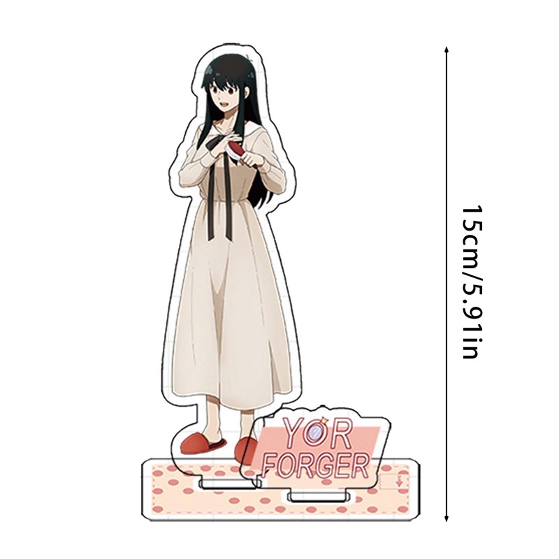 Mô Hình Đồ Chơi Anime Spy X Family Bằng Acrylic Dùng Trang Trí Bàn Làm Việc