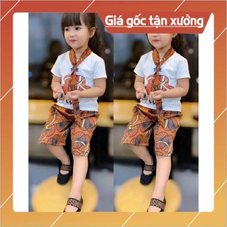 Combo bộ ống xuông bé gái