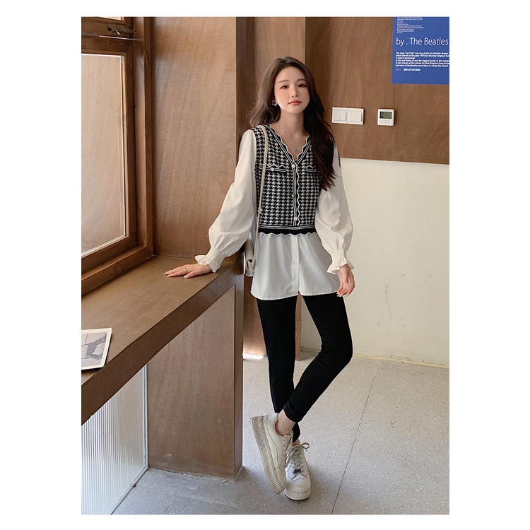 Áo Sơ Mi Len Xinh AB316