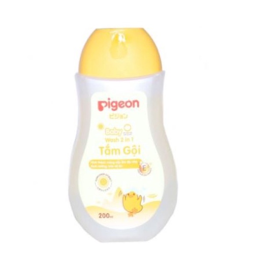 Tắm gội dịu nhẹ Pigeon hoa hướng dương 2in1 (200ml)