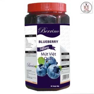 Mứt trái cây berrino nhiều vị - hộp 950g