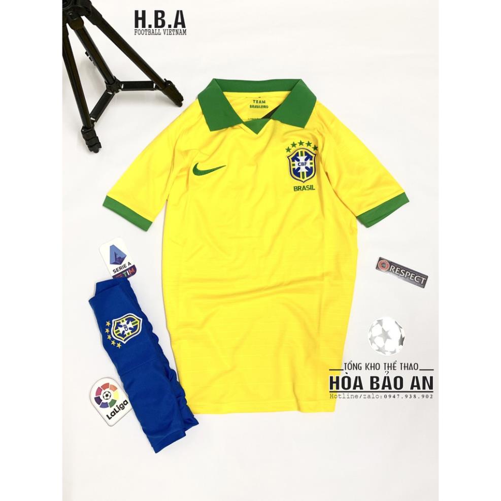 SALE ÁO ĐẤU TUYỂN BRAZIL/ BỘ QUẦN ÁO BÓNG ĐÁ ĐT BRAZIL CAO CẤP MỚI NHẤT 2020