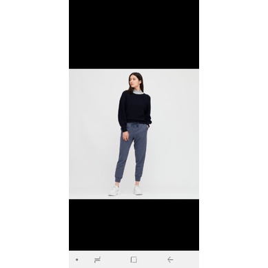 Quần jogger nỉ da cá Uniqlo store Japan