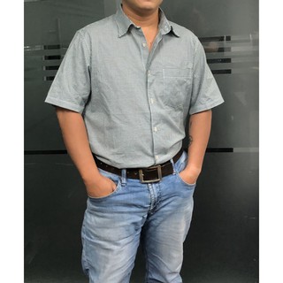 SỈ VÀ LẺ Áo sơ mi nam Cotton mềm ngắn tay hàng Việt nam gia công xuất khẩu