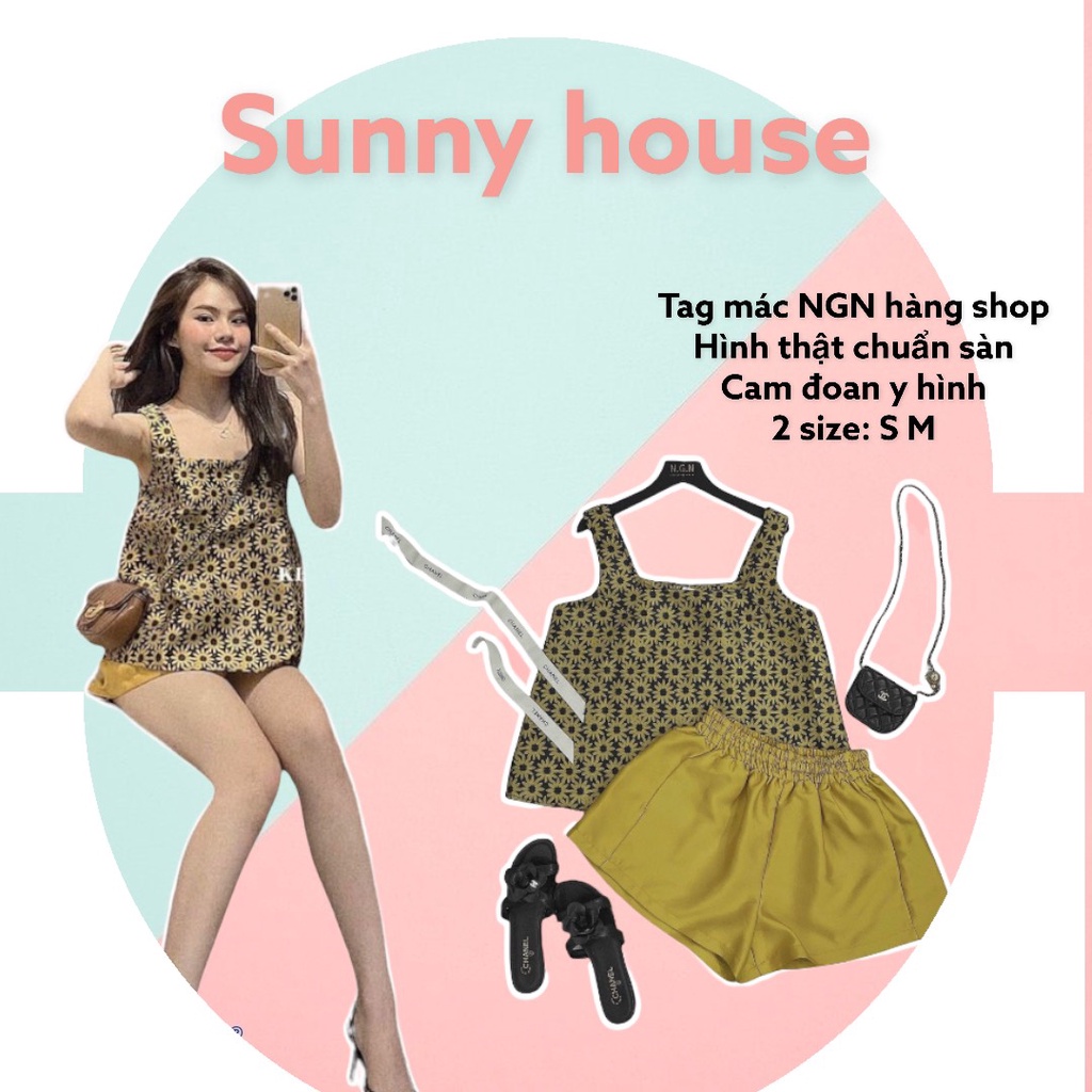 set hoa tacta quần sooc full tag mác NGN | BigBuy360 - bigbuy360.vn