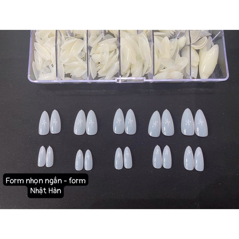 Các loại form móng up( bán lẻ 1 gói 20 móng full size)