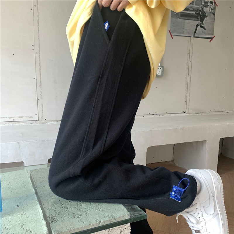 Quần thể thao dáng rộng phong cách Hàn Quốc trẻ trung thời thượng