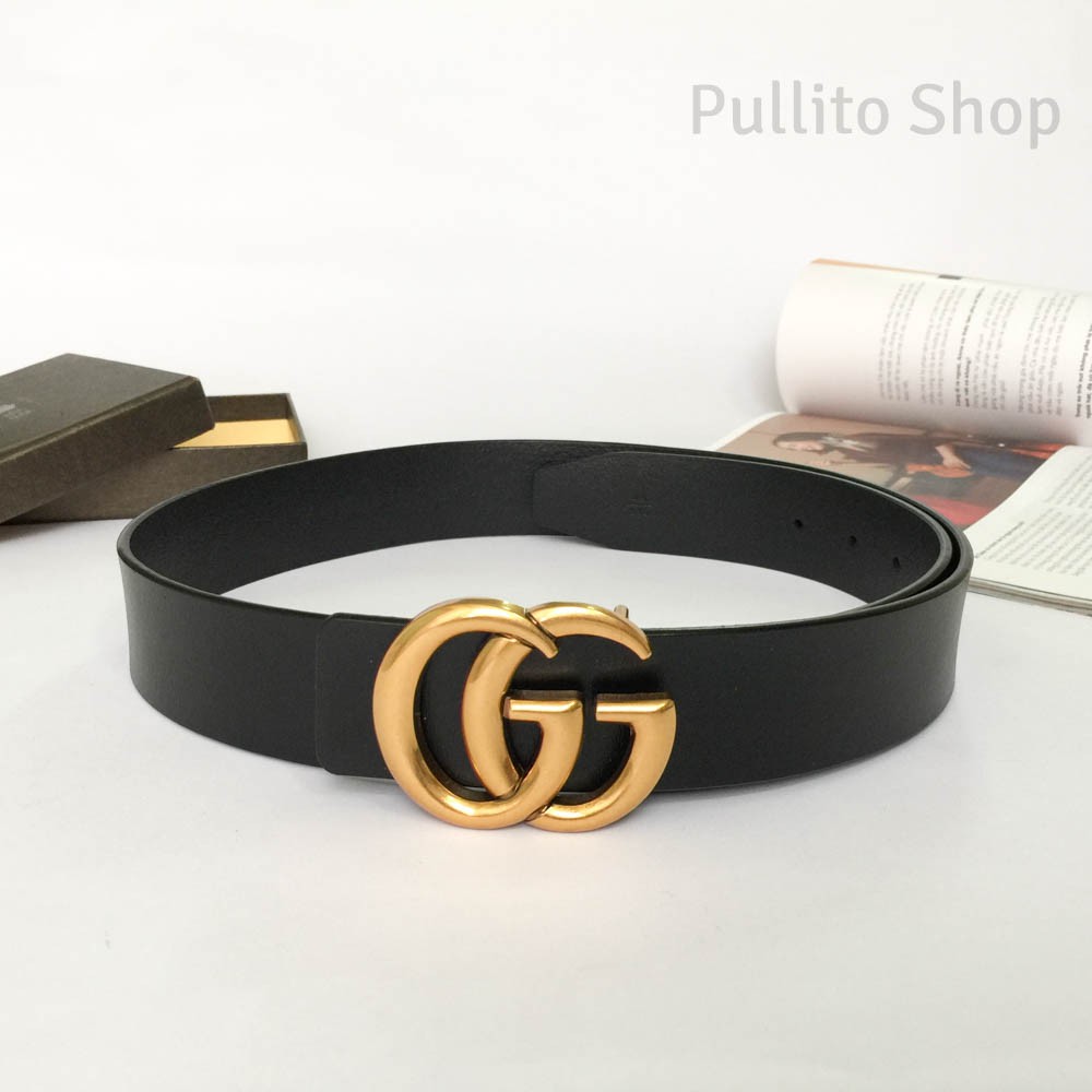 Thắt lưng GG - Dây nịt da ,in họa tiết hàng hiệu